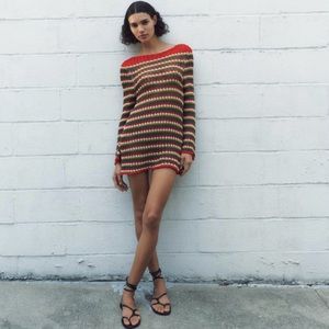 NWT, Zara Striped Knit Sweater, Small